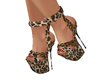 Leopard sandals