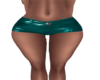 Teal Latex Shorts RL