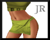 [JR] Split Skirt Lime