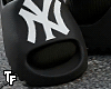 r. NY Slides Blck