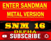 Metal Enter Sandman