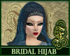 Bridal Hijab Blue