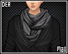 [MM]Black Sweater+Scarf