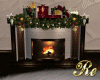 Classic Christmas fire\p