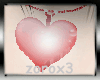 [z] red heart necklace
