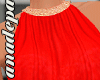 [A&P]red-gold minidress