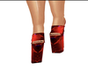 Red flash heels