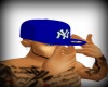 J| Blue Ny Hat Fitted~