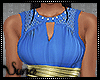 **S**Iva blue gown