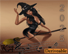 Smexy Witch Pose Broom