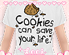 ✧.° cookie shirt