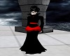 Countress Black-Red Gown