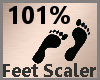 Feet Scaler 101% F
