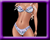 Purple ruffle bikini RL