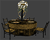Black n Gold Guest Table