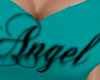 Teal Angel Dress