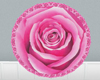 Lovely Pink Rose Rug