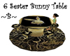 ~B~ 6 Seat Bunny Table