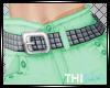 *T* Green Shorts
