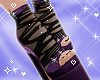 Boots Star  Purple