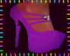 purple shoes
