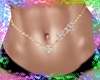 *P*Sexy word belly chain