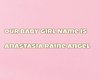 Baby Girl Name Reveal