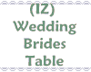 (IZ) Wedding Bride Table