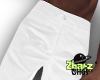 ZH! Shorts Jeans Branco