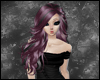 Lady Purple & Black Hair