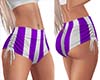 RLS Purple Stripe Shorts