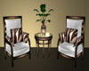 *LM 2 chairs table