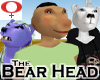 Bear Head -Womens