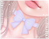 🌸 Bow Choker Lilac