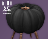 B* Black Pumpkin Chair