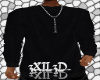 3X Black Sweatshirt