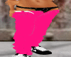 hot pink tight pants