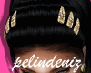 [P] Gold hair clips