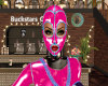 Pink Rubber Hood