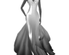 White Fishtail Dress