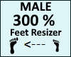Feet Scaler 300% Male
