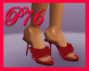 [P76]Red Fur Heels