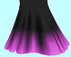 Black Pink Princess Gown