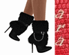 boots fur black