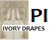 PI - Ivory Drapes