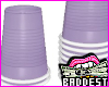Purple Party Cups
