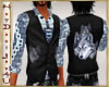 ~H~Native Wolf VestShirt