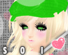 !S_kawaii Green Hat <3!