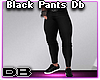 Black Pants Muscle 