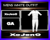 MENS WHITE OUTFIT